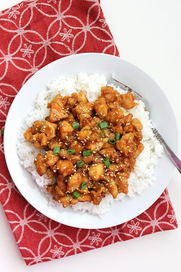 Easy Slow Cooker Sweet and Sour Chicken | AllFreeCasseroleRecipes.com