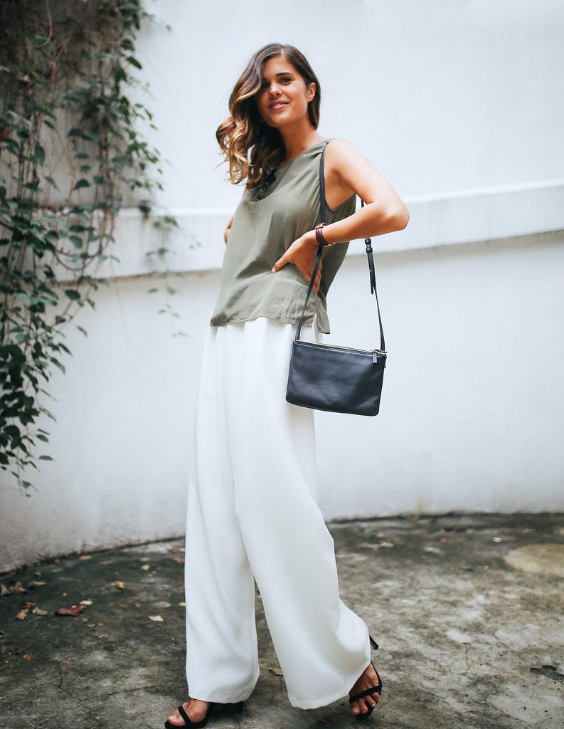 CH LACE UP SHIRT WIDE LEG PANTS main image 1