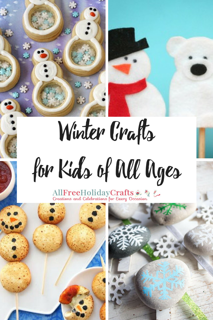 Winter Craft and Snack For Kids 