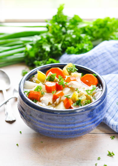 Healthy Slow Cooker Chicken Stew