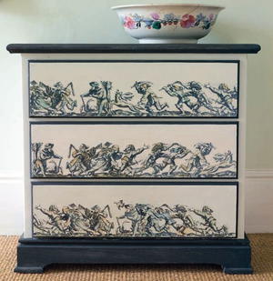 Decoupage Dresser