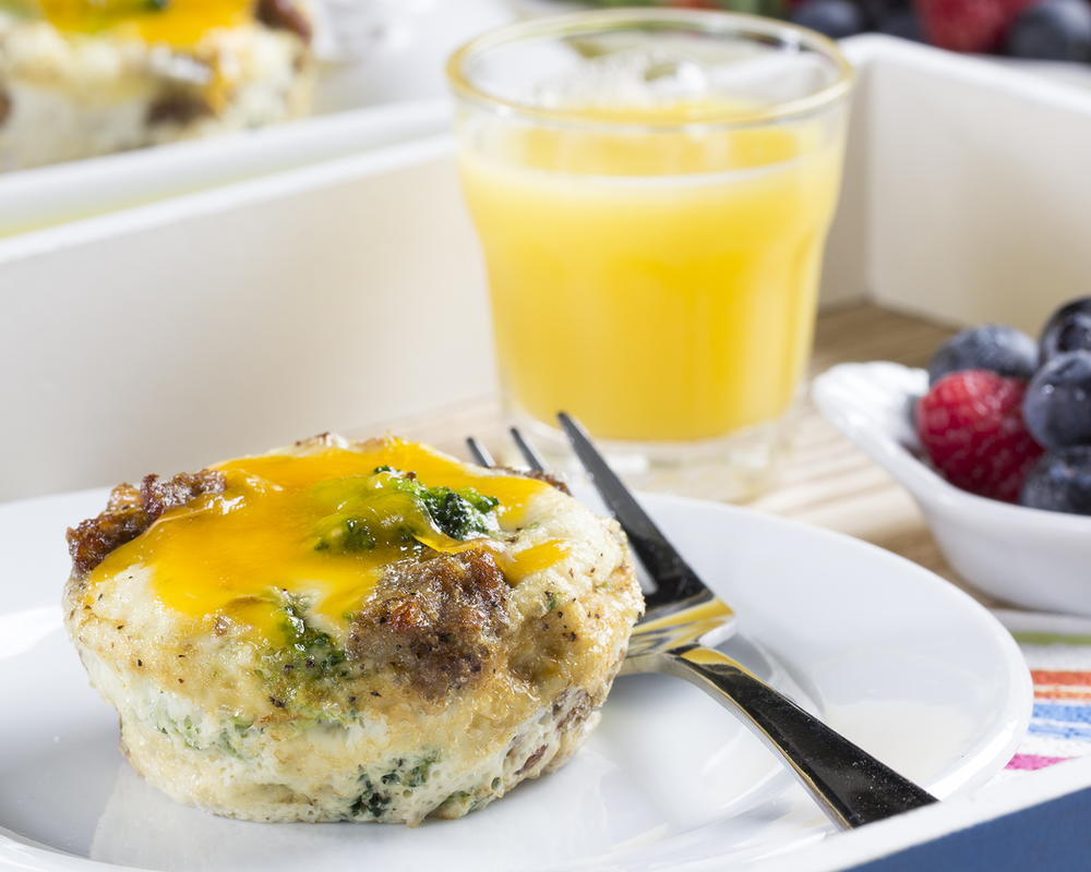 Sunshine Breakfast Muffin Cups | MrFood.com