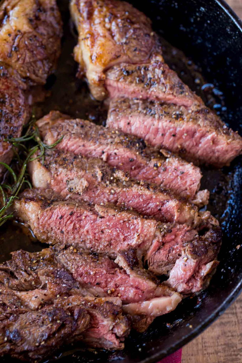 Perfect, Easy Ribeye Steak | RecipeLion.com