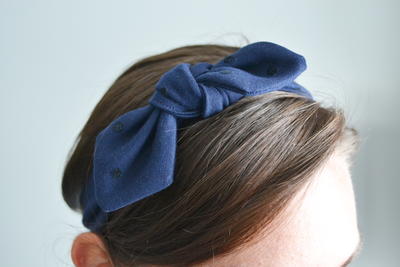 Scrap-Busting Knotted Headband