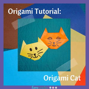 Beginners Origami Tutorial Origami Cat And Dog