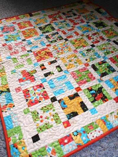 Pinwheel Pizzazz Baby Quilt