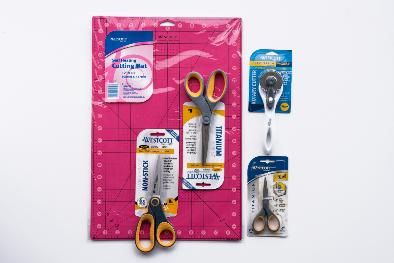 Westcott Scissors and Cutting Mat Bundle