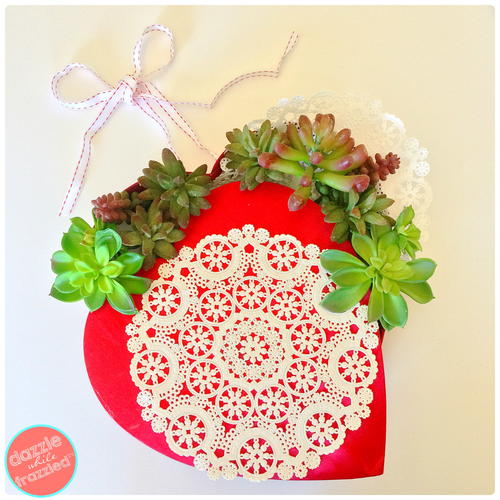 Chocolate Heart Box Wreath