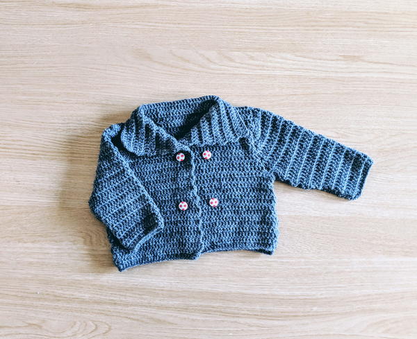 Crochet Baby Cardigan