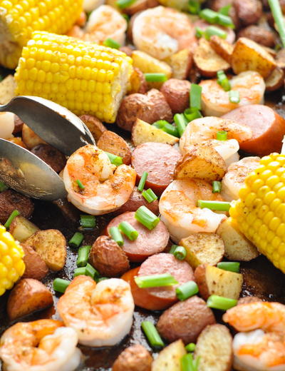 Sheet Pan "Low Country Boil"