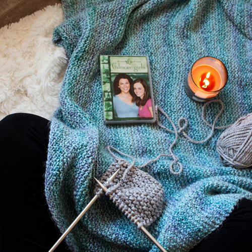 Warm & Cozy Blanket Knitting Pattern