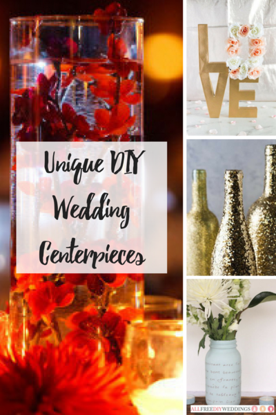 25+ Unique DIY Wedding Centerpieces