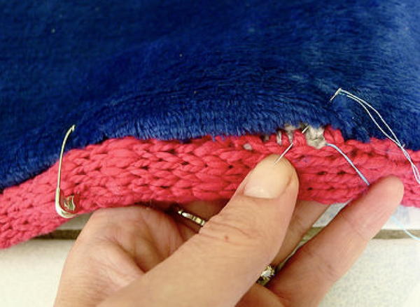 Lining a Blanket with Fleece
