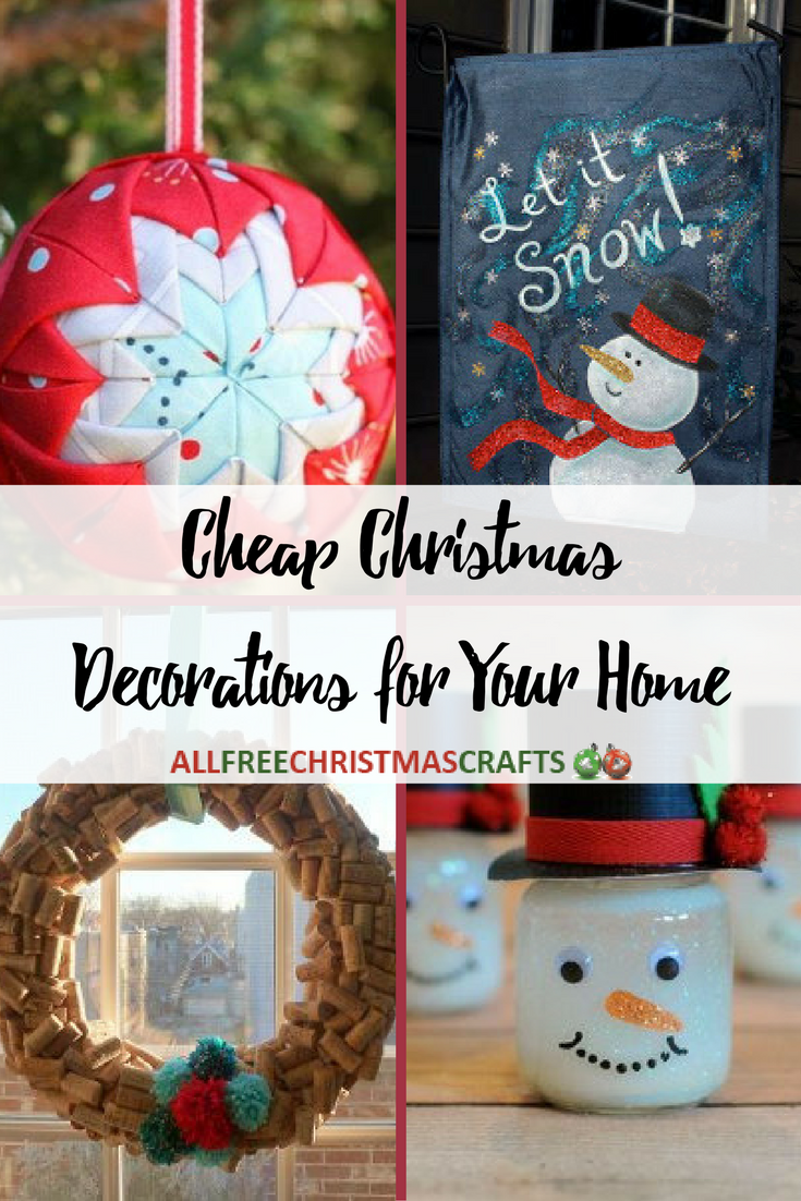 45+ Cheap Christmas Decorations for Your Home ...