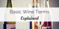 5 Basic Wine Terms Explained