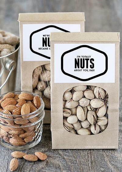 Nuts About You Printables