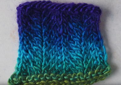 Knitting Pattern 2 Bébé Couverture/Châle Chevron Stitch/dentelle & Moss Stitch 