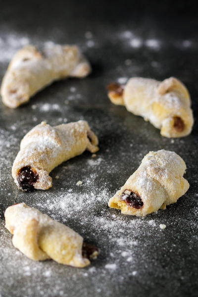 Jam Filled Crescents