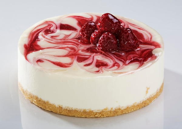 Lemon and Raspberry Cheesecake