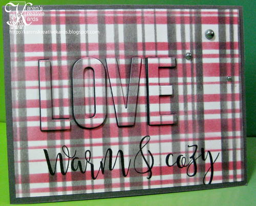 Easy Love Cards with Stencils