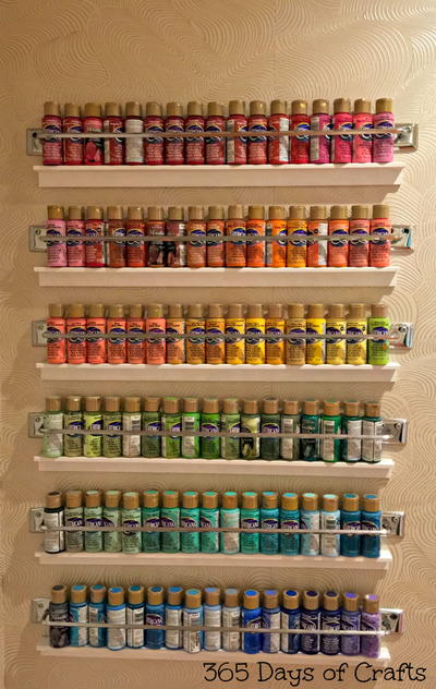 Paint Storage Idea
