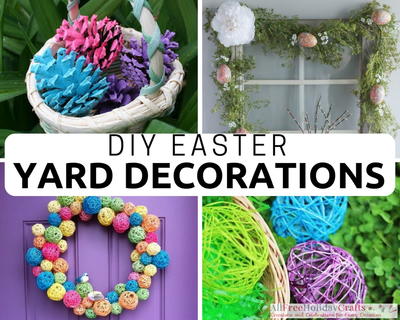 26 Creative Diy Easter Yard Decorations