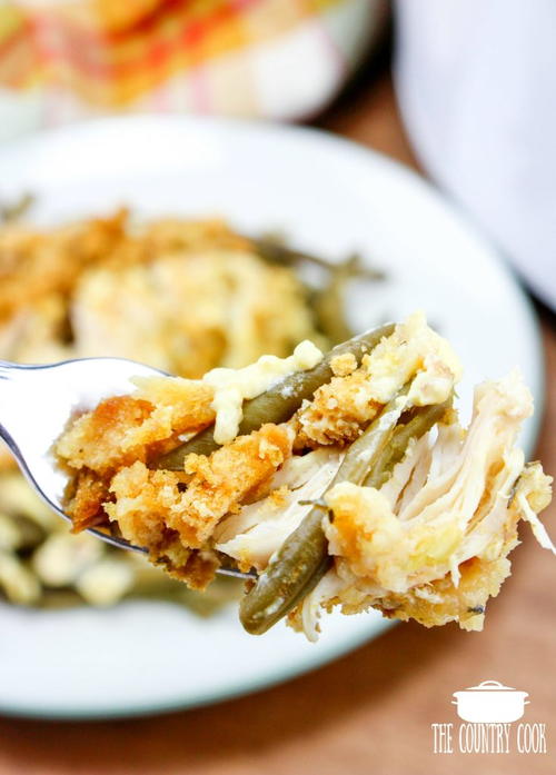 Lazy Day Chicken and Stuffing | AllFreeSlowCookerRecipes.com