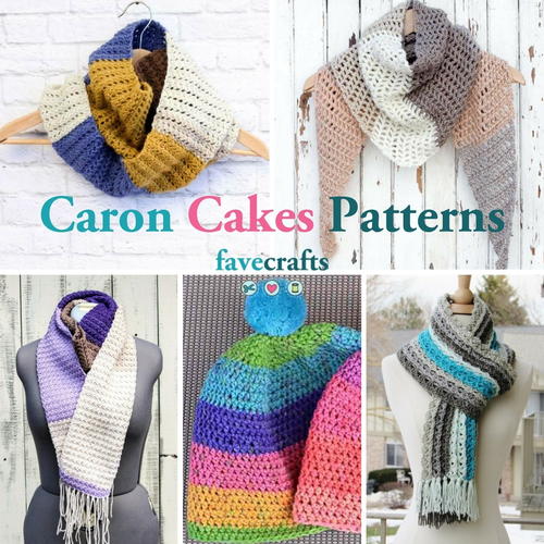 Free Crochet Patterns Featuring Caron Cakes Yarn