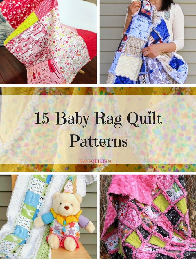 Free Rag Baby Quilt Pattern Baby Rag Quilt Patterns