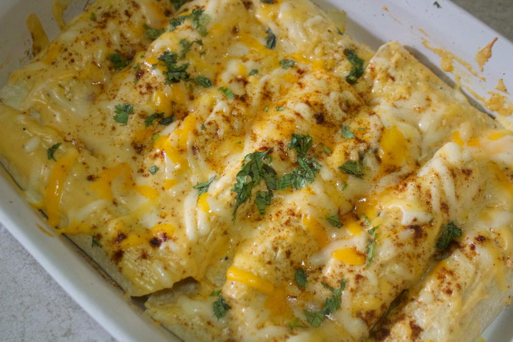 Seafood Enchiladas