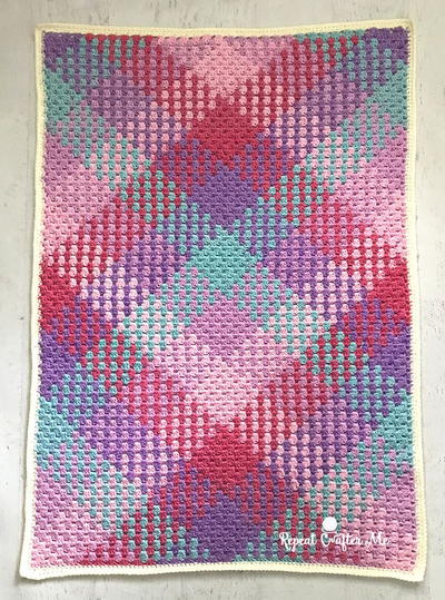 Valentine's Day Color Pooling Throw