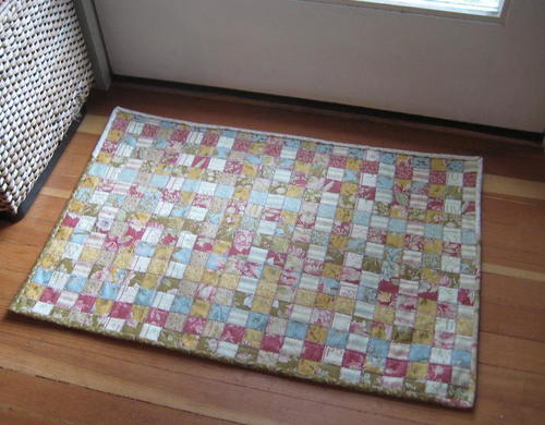 Woven Jelly Roll Rug