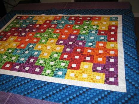 Tetris Baby Quilt Pattern