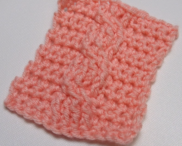 Cable Stitch Crochet Tutorial