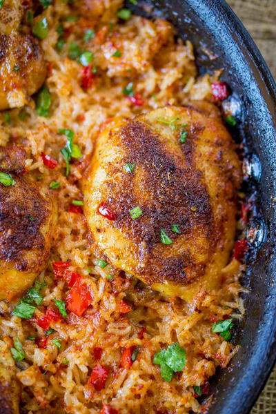 One Pot Mexican Chicken and Rice