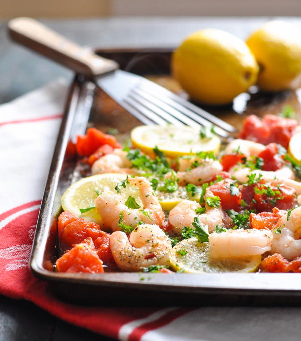 20-Minute Baked Italian Shrimp