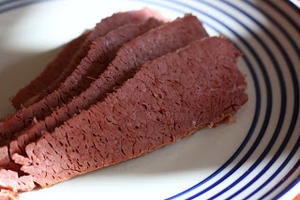 Dijon Corned Beef in the Slow Cooker
