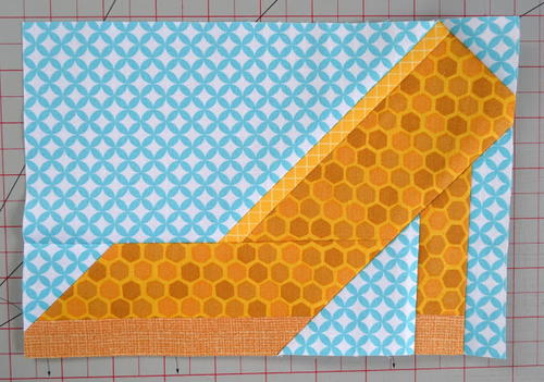 High Heel Quilt Block