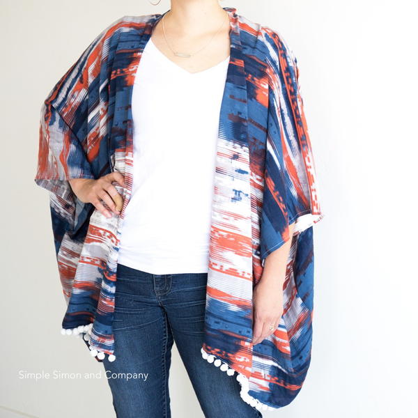 Simple Kimono Cardigan Tutorial