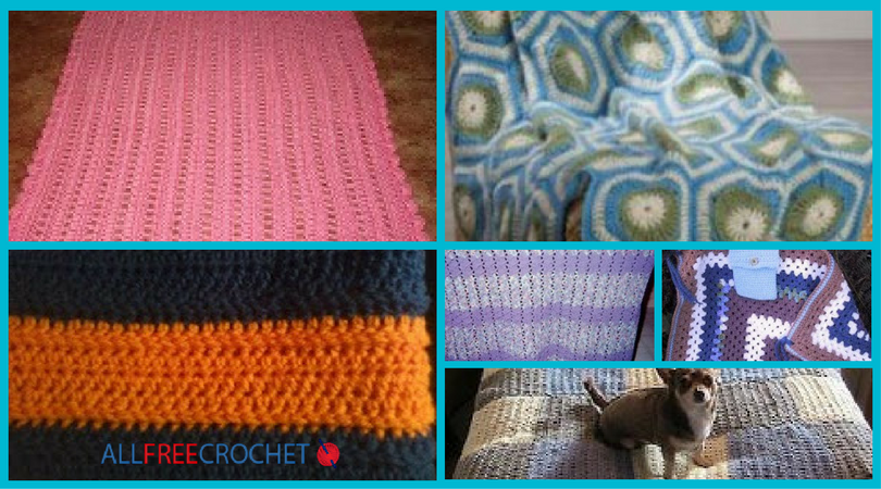 39 Free Crochet Lapghan Patterns | AllFreeCrochet.com