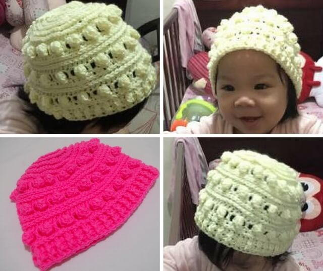 Rheema Popcorn Beanie