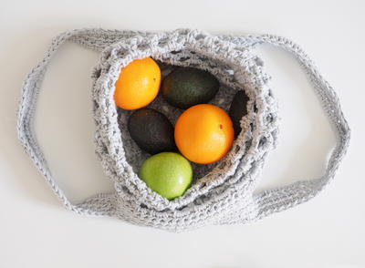 Farmer's Market Crochet Bag