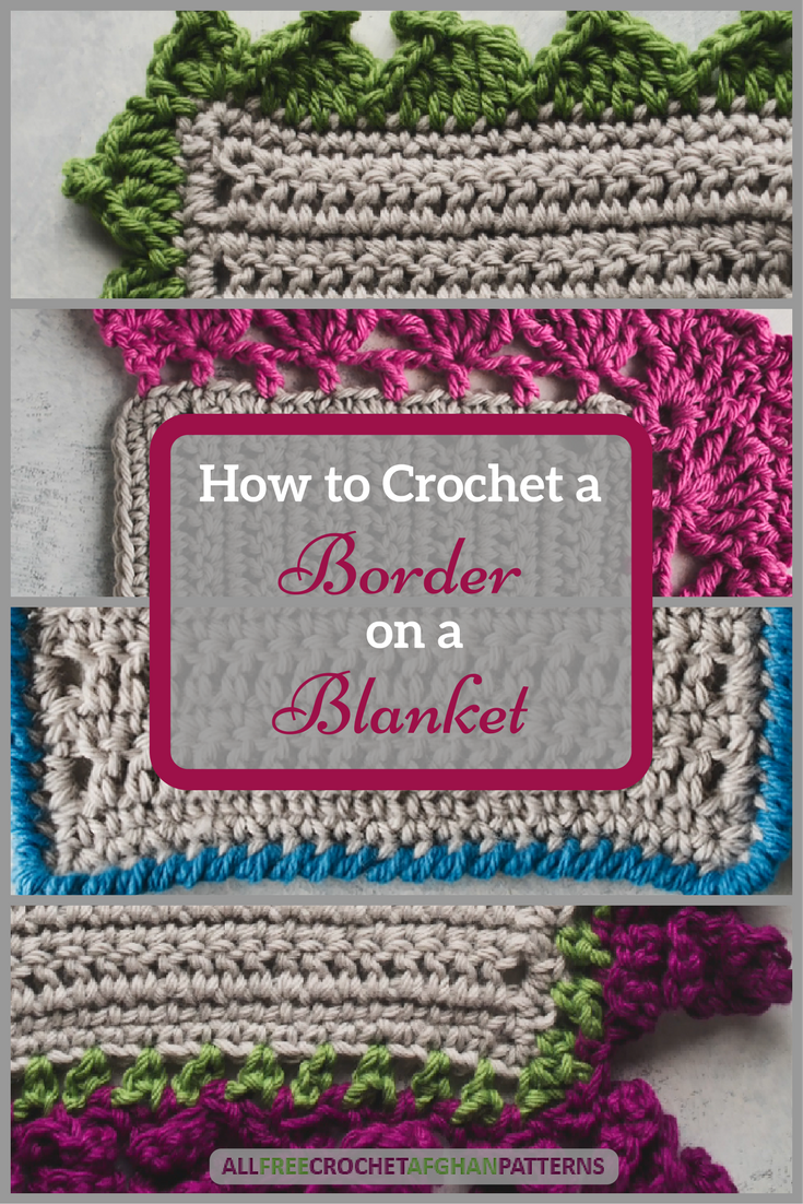 How to Crochet a Border on a Blanket