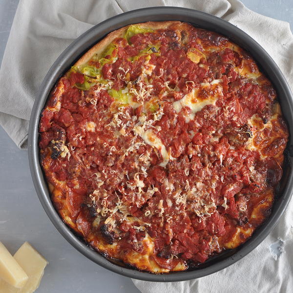 Chicago Deep Dish Meat Lover Pizza