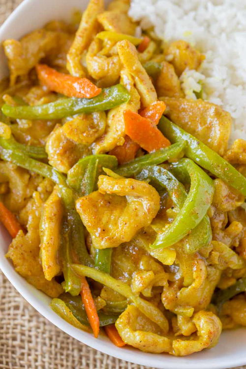 Easy Curry Chicken Recipelion