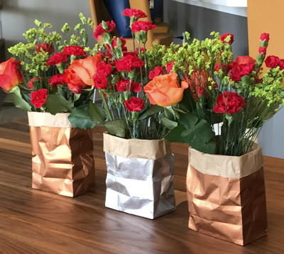 How to Make Gift Bags Out of Brown Paper Bags - Eclectically Vintage