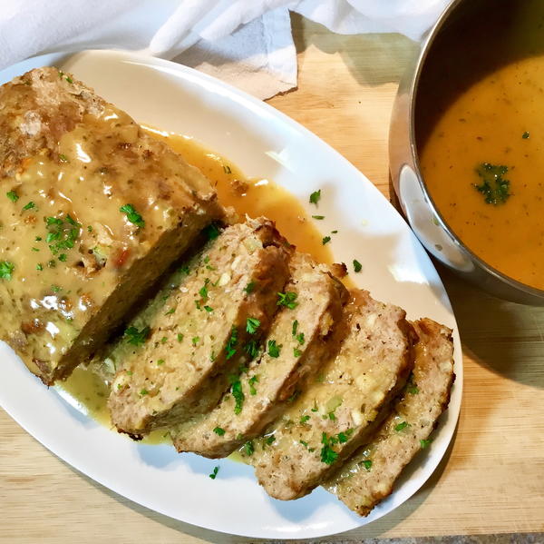 Stove Top Stuffing Turkey Meatloaf 