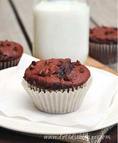 Copycat Costco Double Chocolate Muffins