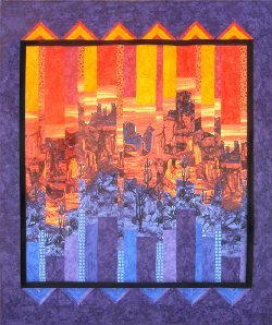 Desert Sunset Wall Quilt