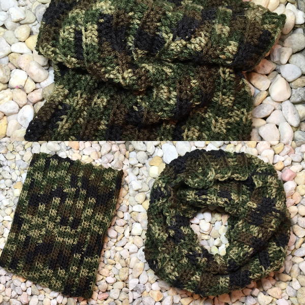 Camo Hunting Snood/Neck Gaiter